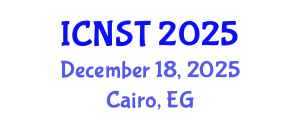 International Conference on Nuclear Science and Technology (ICNST) December 18, 2025 - Cairo, Egypt