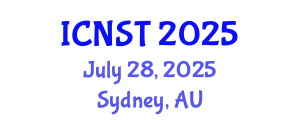 International Conference on Nuclear Science and Technology (ICNST) July 28, 2025 - Sydney, Australia
