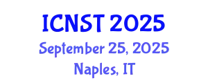 International Conference on Nuclear Science and Technology (ICNST) September 25, 2025 - Naples, Italy