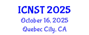 International Conference on Nuclear Science and Technology (ICNST) October 16, 2025 - Quebec City, Canada