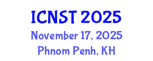 International Conference on Nuclear Science and Technology (ICNST) November 17, 2025 - Phnom Penh, Cambodia