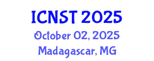 International Conference on Nuclear Science and Technology (ICNST) October 02, 2025 - Madagascar, Madagascar