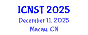 International Conference on Nuclear Science and Technology (ICNST) December 11, 2025 - Macau, China