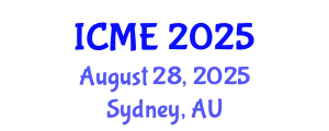 International Conference on Molecular Ecology (ICME) August 28, 2025 - Sydney, Australia