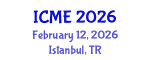 International Conference on Molecular Ecology (ICME) February 12, 2026 - Istanbul, Turkey