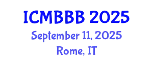 International Conference on Molecular Biology, Biochemistry and Biotechnology (ICMBBB) September 11, 2025 - Rome, Italy