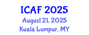 International Conference on Accounting and Finance (ICAF) August 21, 2025 - Kuala Lumpur, Malaysia