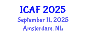 International Conference on Accounting and Finance (ICAF) September 11, 2025 - Amsterdam, Netherlands