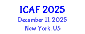 International Conference on Accounting and Finance (ICAF) December 11, 2025 - New York, United States