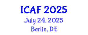 International Conference on Accounting and Finance (ICAF) July 24, 2025 - Berlin, Germany