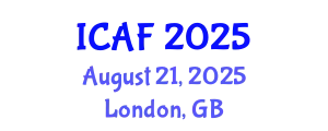 International Conference on Accounting and Finance (ICAF) August 21, 2025 - London, United Kingdom