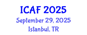 International Conference on Accounting and Finance (ICAF) September 29, 2025 - Istanbul, Turkey