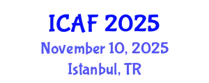International Conference on Accounting and Finance (ICAF) November 10, 2025 - Istanbul, Turkey