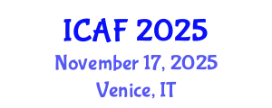 International Conference on Accounting and Finance (ICAF) November 17, 2025 - Venice, Italy