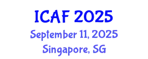 International Conference on Accounting and Finance (ICAF) September 11, 2025 - Singapore, Singapore