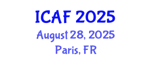 International Conference on Accounting and Finance (ICAF) August 28, 2025 - Paris, France