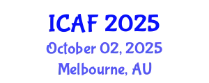 International Conference on Accounting and Finance (ICAF) October 02, 2025 - Melbourne, Australia