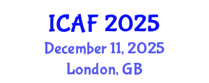International Conference on Accounting and Finance (ICAF) December 11, 2025 - London, United Kingdom