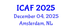 International Conference on Accounting and Finance (ICAF) December 04, 2025 - Amsterdam, Netherlands