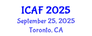 International Conference on Accounting and Finance (ICAF) September 25, 2025 - Toronto, Canada