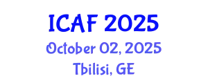 International Conference on Accounting and Finance (ICAF) October 02, 2025 - Tbilisi, Georgia
