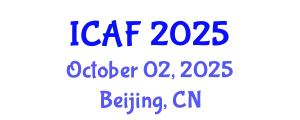 International Conference on Accounting and Finance (ICAF) October 02, 2025 - Beijing, China