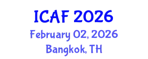International Conference on Accounting and Finance (ICAF) February 02, 2026 - Bangkok, Thailand