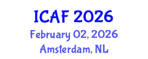 International Conference on Accounting and Finance (ICAF) February 02, 2026 - Amsterdam, Netherlands