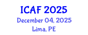 International Conference on Accounting and Finance (ICAF) December 04, 2025 - Lima, Peru