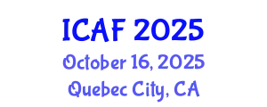 International Conference on Accounting and Finance (ICAF) October 16, 2025 - Quebec City, Canada