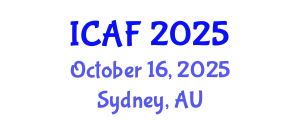 International Conference on Accounting and Finance (ICAF) October 16, 2025 - Sydney, Australia