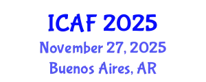 International Conference on Accounting and Finance (ICAF) November 27, 2025 - Buenos Aires, Argentina