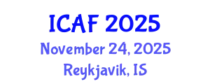 International Conference on Accounting and Finance (ICAF) November 24, 2025 - Reykjavik, Iceland
