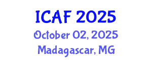 International Conference on Accounting and Finance (ICAF) October 02, 2025 - Madagascar, Madagascar