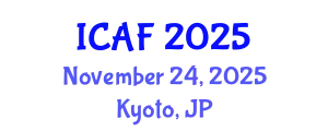 International Conference on Accounting and Finance (ICAF) November 24, 2025 - Kyoto, Japan