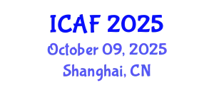 International Conference on Accounting and Finance (ICAF) October 09, 2025 - Shanghai, China