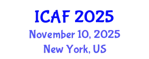 International Conference on Accounting and Finance (ICAF) November 10, 2025 - New York, United States