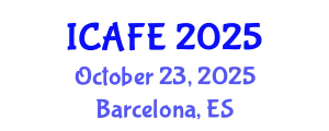 International Conference on Accounting, Finance and Economics (ICAFE) October 23, 2025 - Barcelona, Spain