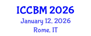 International Conference on Construction and Building Materials (ICCBM) January 12, 2026 - Rome, Italy