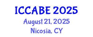 International Conference on Civil, Architectural and Building Engineering (ICCABE) August 21, 2025 - Nicosia, Cyprus