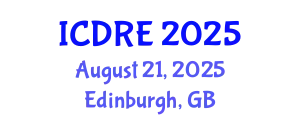 International Conference on Desalination and Renewable Energy (ICDRE) August 21, 2025 - Edinburgh, United Kingdom
