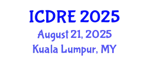 International Conference on Desalination and Renewable Energy (ICDRE) August 21, 2025 - Kuala Lumpur, Malaysia
