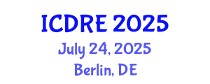 International Conference on Desalination and Renewable Energy (ICDRE) July 24, 2025 - Berlin, Germany