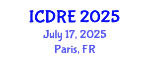 International Conference on Desalination and Renewable Energy (ICDRE) July 17, 2025 - Paris, France