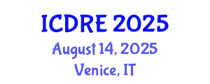 International Conference on Desalination and Renewable Energy (ICDRE) August 14, 2025 - Venice, Italy
