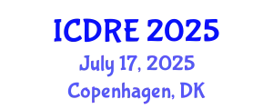 International Conference on Desalination and Renewable Energy (ICDRE) July 17, 2025 - Copenhagen, Denmark