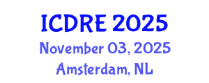 International Conference on Desalination and Renewable Energy (ICDRE) November 03, 2025 - Amsterdam, Netherlands