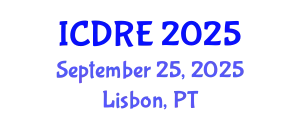 International Conference on Desalination and Renewable Energy (ICDRE) September 25, 2025 - Lisbon, Portugal