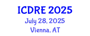 International Conference on Desalination and Renewable Energy (ICDRE) July 28, 2025 - Vienna, Austria