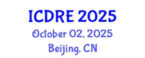 International Conference on Desalination and Renewable Energy (ICDRE) October 02, 2025 - Beijing, China